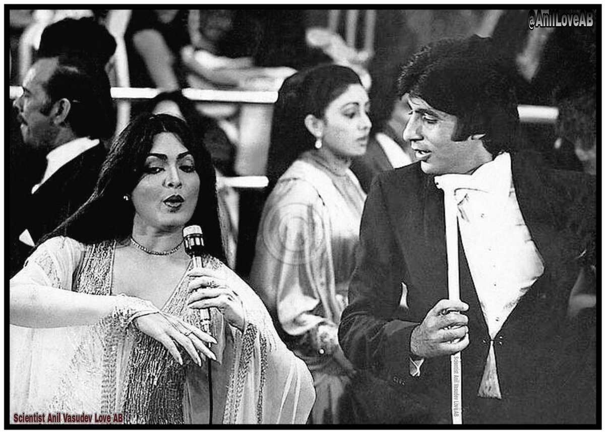DrAnilLoveAB's tweet photo. @SrBachchan Congratulations On ๐๐
#40YearsOfShaan 12Dec1980
My Dear Guruji @SrBachchan sirji
#SunilDutt #Shashikapoor @ShatruganSinha #johnnyWalker
#ParveenBabi #BindiyaGoswami
#kulbhushan #Rakhee
Directed By @rgsippy
Produced by G.P.Sippy
Written by @luvsalimkhan @Javedakhtarjadu &Tema https://t.co/420ilSC6PM