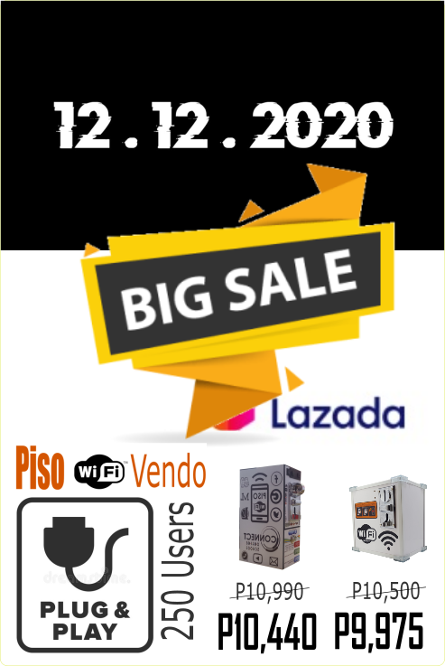 daddybuilder1's tweet photo. Get the BEST OFFER of our PISO WIFI VENDO today on 12.12

LAZADA:
https://t.co/IpIWl8pnD6

SHOPEE:
https://t.co/b0bRkGBw7F

#Piso
#PisoWifi
#PisoWifiVendo
#PisoWifiMachine
#Pisowifivendomachine
#Business
#Passiveincome
#Plug&amp;Play
#Vendo https://t.co/pUGch2DO3C