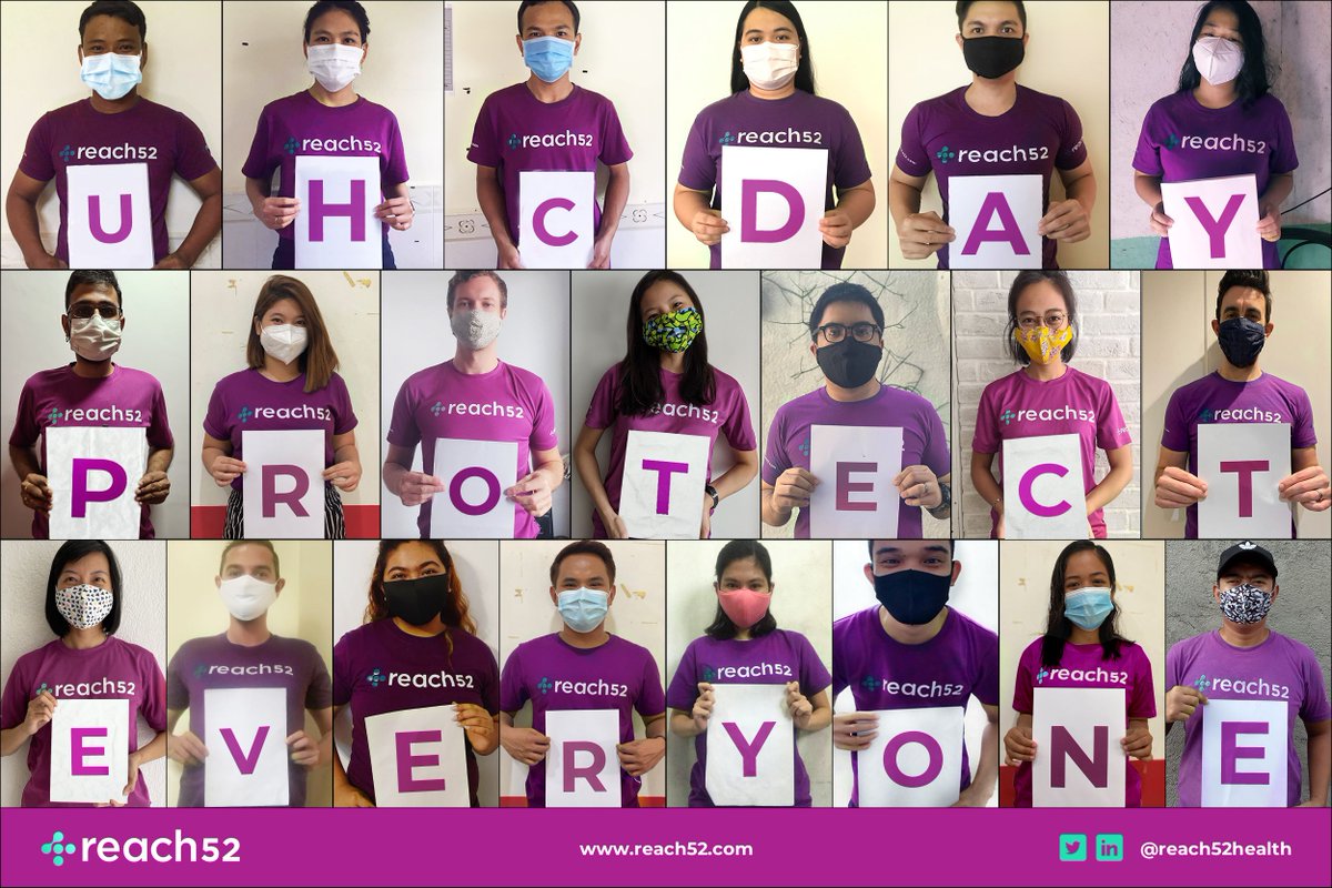 reach52health's tweet photo. Universal Health Coverage Day 2020                                                                                                    #UHCDay #ProtectEveryone @UHC2030 @UHC_Day https://t.co/lEJCaqRVBH