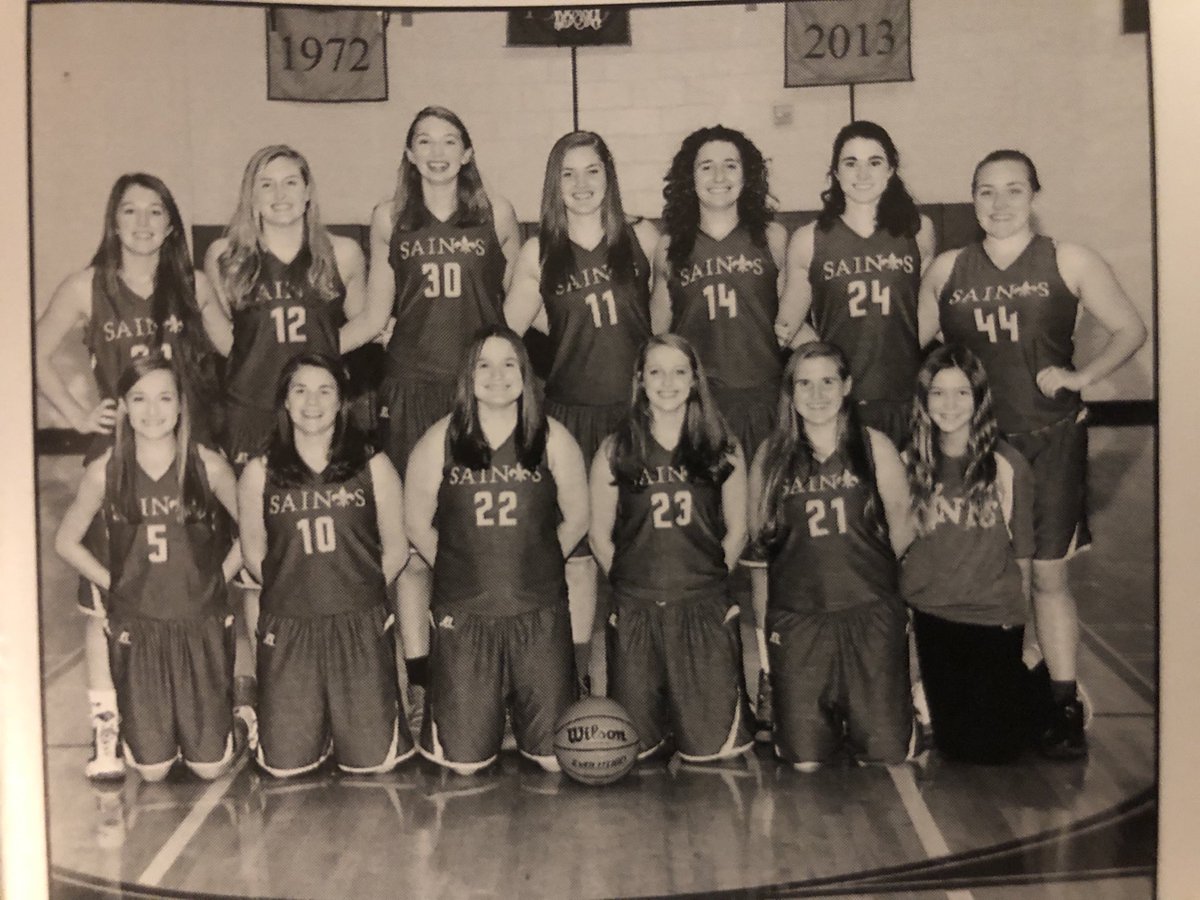 NSAthletics's tweet photo. Flashback Friday: The 2014 TCIS Basketball Champions!!! This team could play!!! GoSaints!!! https://t.co/cCMWW5WNI2