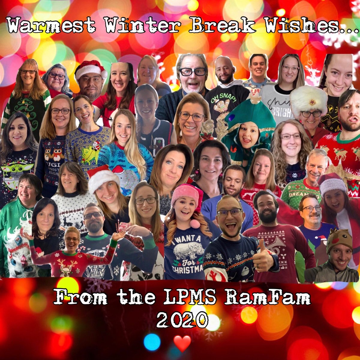 cateodonnell's tweet photo. No better staff to weather this crazy year with. Also, no better WebEx holiday party 🎅 #ramfam #dreamteam https://t.co/0hEbDiRxPc