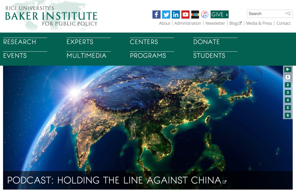  #PRC approach to world now centers on extremely narrow self-interest, fundamentally transactional & left unchecked could leave many regional states subjugated as quasi-vassals. Some parts of this approach are specific CCPpathologies, while others reify antiquated imperial views.