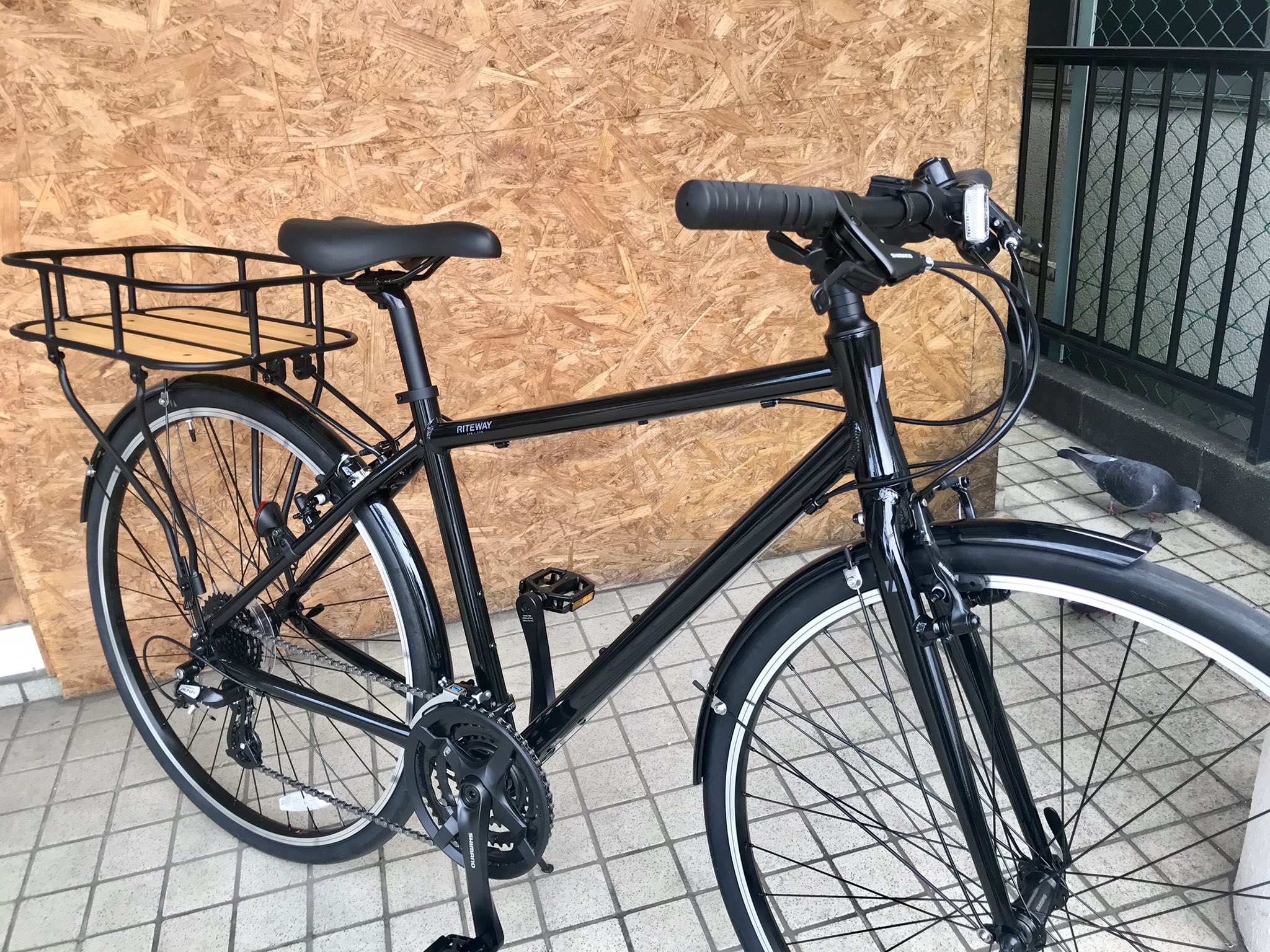 RITEWAY(ライトウェイ) 自転車 後ろカゴ アーバン リア