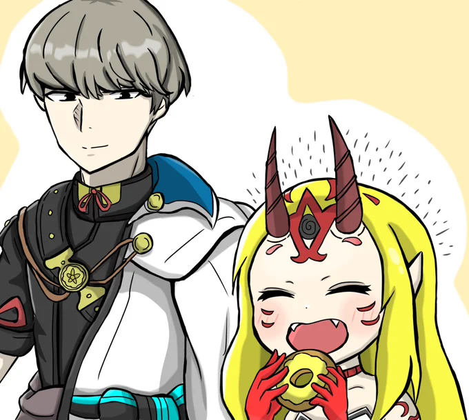 茨木と綱さん
#FGO  #FateGO 