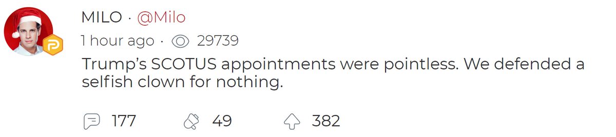 steinkobbe's tweet image. The mood is good over on Parler