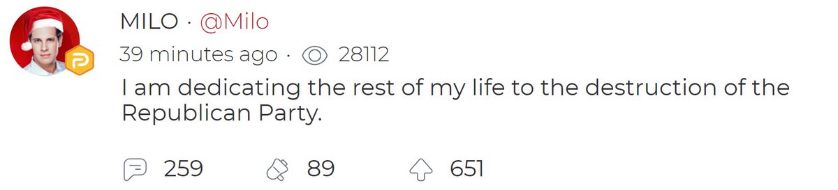 steinkobbe's tweet image. The mood is good over on Parler