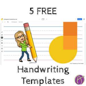 alicekeeler's tweet image. 5 Free Handwriting Templates for Jamboard - alicekeeler.com/2020/12/08/5-f…