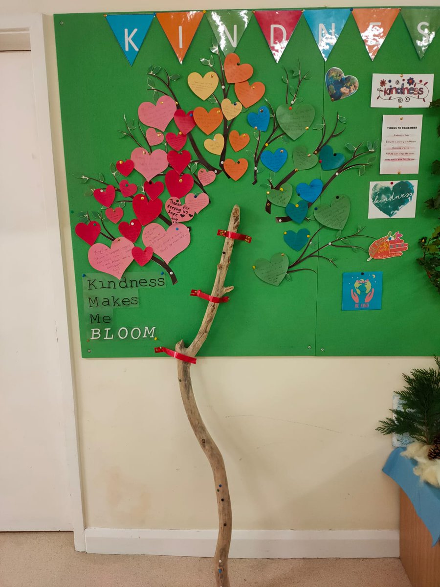 Over the past few months we have challenged residents to BE KIND. Here is our kindness tree in full blossom, showing the beauty of being kind to each other, ourselves and our environment. Isn't this bloomin' marvelous?! #bekind #KindnessMatters #selflove