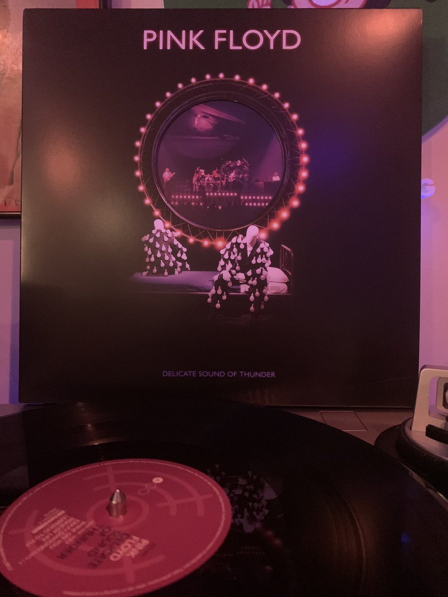 I heard stuff off The Wall on the radio as a kid, but this was my first introduction to Floyd. 

My first copy was a bootleg cassette with a badly photocopied cover and the printed text on the cassette itself rubbed off when you touched it.

Pink Floyd - Delicate Sound of Thunder