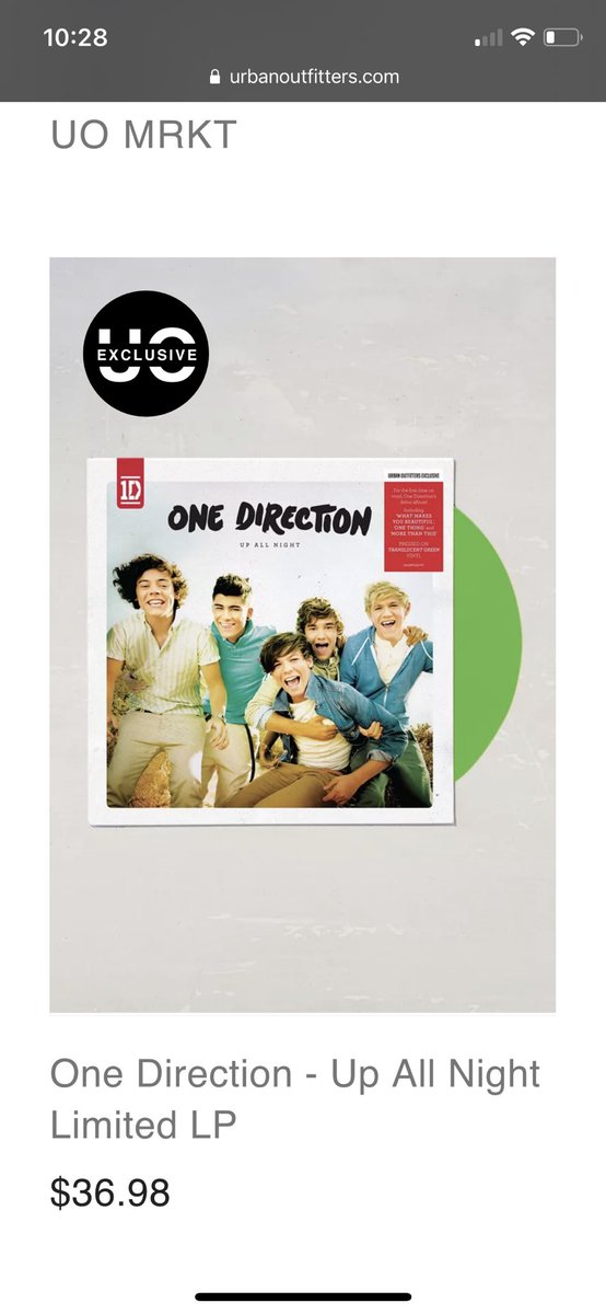 wanted to come on here real quick and tell y’all that UO is selling UAN on vinyl 👀