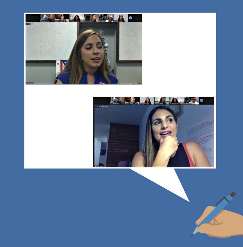 NAHJSagrado's tweet photo. Última edición de #ViernesDePeriodistas | ¡Gracias a @shainacaban y @LuisaSotero1 por conversar con nuestros alumnos y miembros! Dialogaron sobre la cobertura electoral, qué se espera de los jóvenes en los medios y consejos para ejercer la profesión. #NAHJSagrado #NAHJNextGen https://t.co/bnl0gei1kL