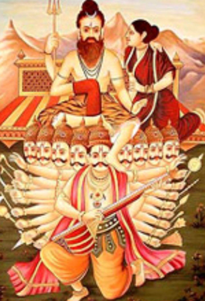 She served the Sage well and asked to marry her as boon. Then she gave birth to Ravana and his brothers. She filled Ravana with jealousy for Kuber.