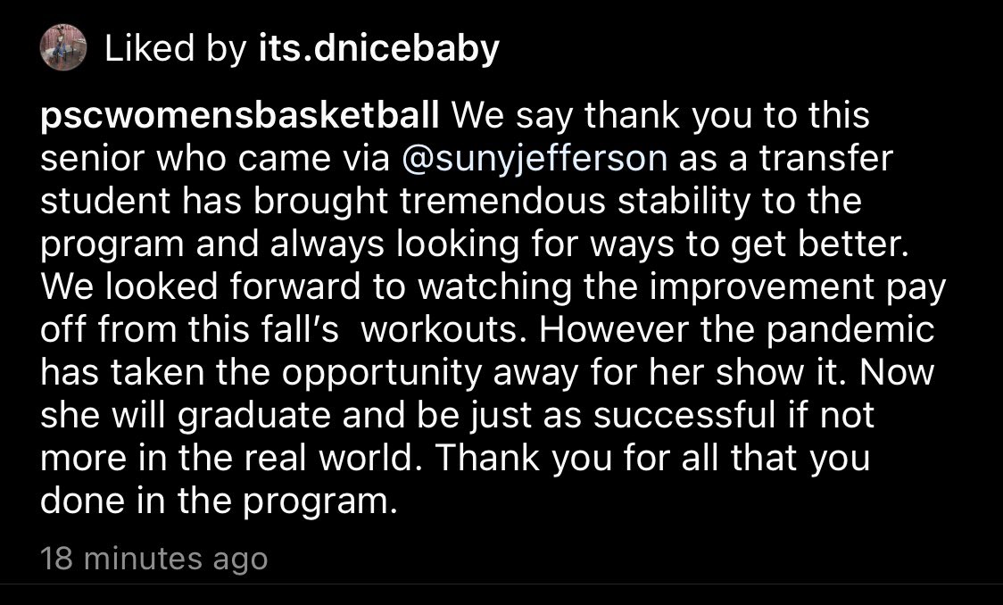 Special thanks to this senior