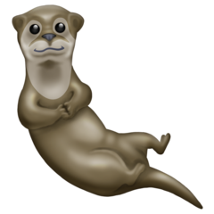 EMOJIPEDIA OTTER EMOJI- i hate this otter emoji so much whhy is he so bad, and evil. he vexes and haunts me. -500/10