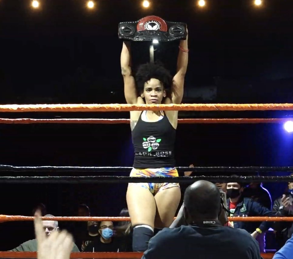 PWFrontRow's tweet image. Congratulations @LaAbusadoradePR!!  
#AndNew
#AndFirst
@MissionProWres 
#MPWRunItBack