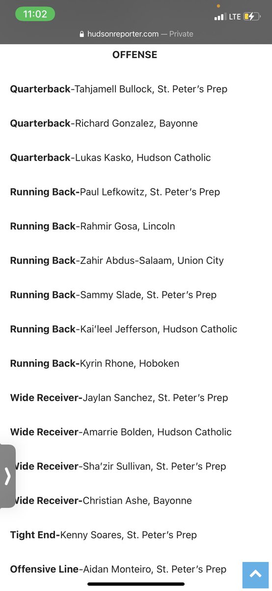 Honored to be an All-Area Running Back🔥🔥 <a href="/coachnazoliver/">Naz Oliver</a> <a href="/CoachOFlaherty/">Ryan O'Flaherty</a>