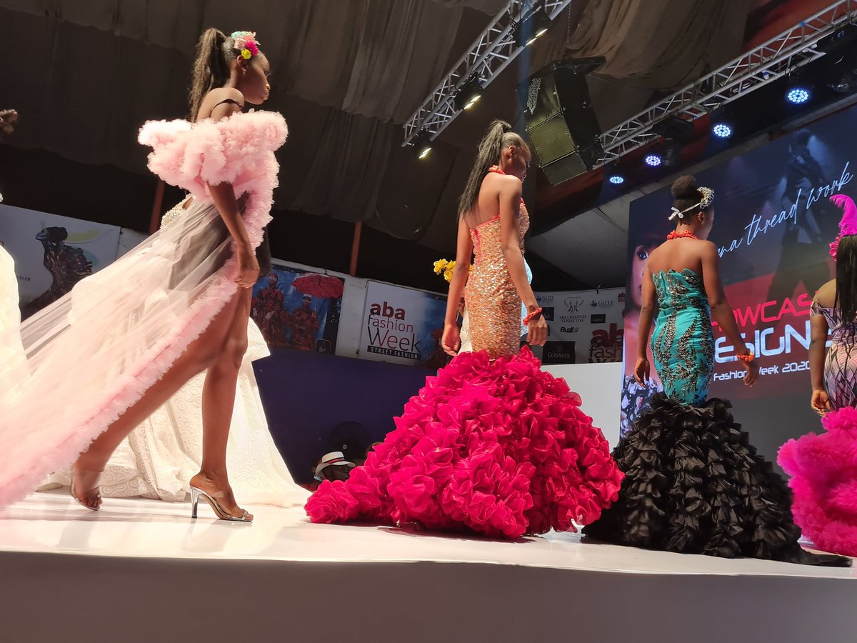 rayvocate's tweet photo. I'm really proud of the Aba Fashion Week, lectures and show. They say Abia trends for the wrong reasons, I feel it's because people only choose to see wrong. This is commendable and great work from the team @hartng and proud to see @GovernorIkpeazu there live. #AFW2020 https://t.co/yYwT5s6jUm