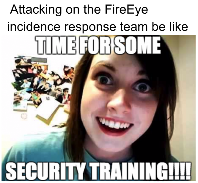 BatmansKitchen's tweet photo. Earlier this week FireEye reported a breach on their incidence response team. FireEye is one of the strongest cybersecurity companies in the United States with world-class cyber capabilities. https://t.co/6CLcx655HS
