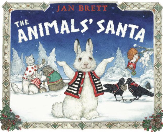 stallionreaders's tweet photo. Our 2nd grade library learners recently read The Animals’ Santa by Jan Brett. Students used our online databases to find information about the animals in the story. #springerspotlight https://t.co/JyVIPmlntm