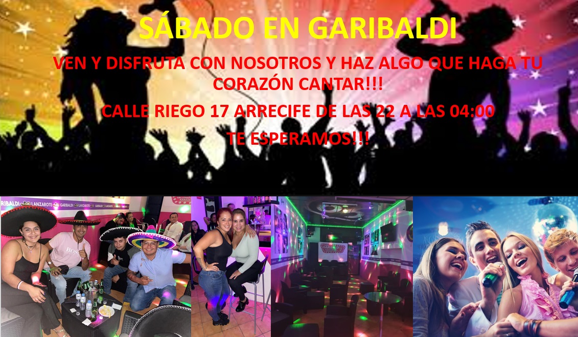 Hoy es Sábado de Garibaldi ¡¡¡Te esperamos para disfrutar, pasar momentos de goce y diversión!!! 🕺🎤💃🤣Con la mejor atención, en un espacio acogedor diseñado para ti, porque eres especial para nosotros. ¡¡¡No te lo pierdas!!!🕺🎤💃🤣