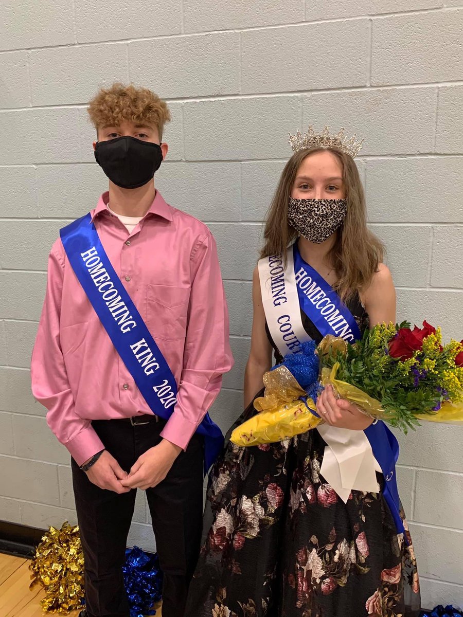 Celebrating Harts Bluff’s historic first ever high school Homecoming. Congratulations to King and Queen Cohen Williams and Emily Dixon.