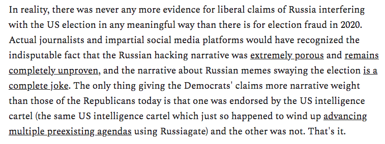 It's not so much a liberal bias as it is a US intelligence cartel bias.