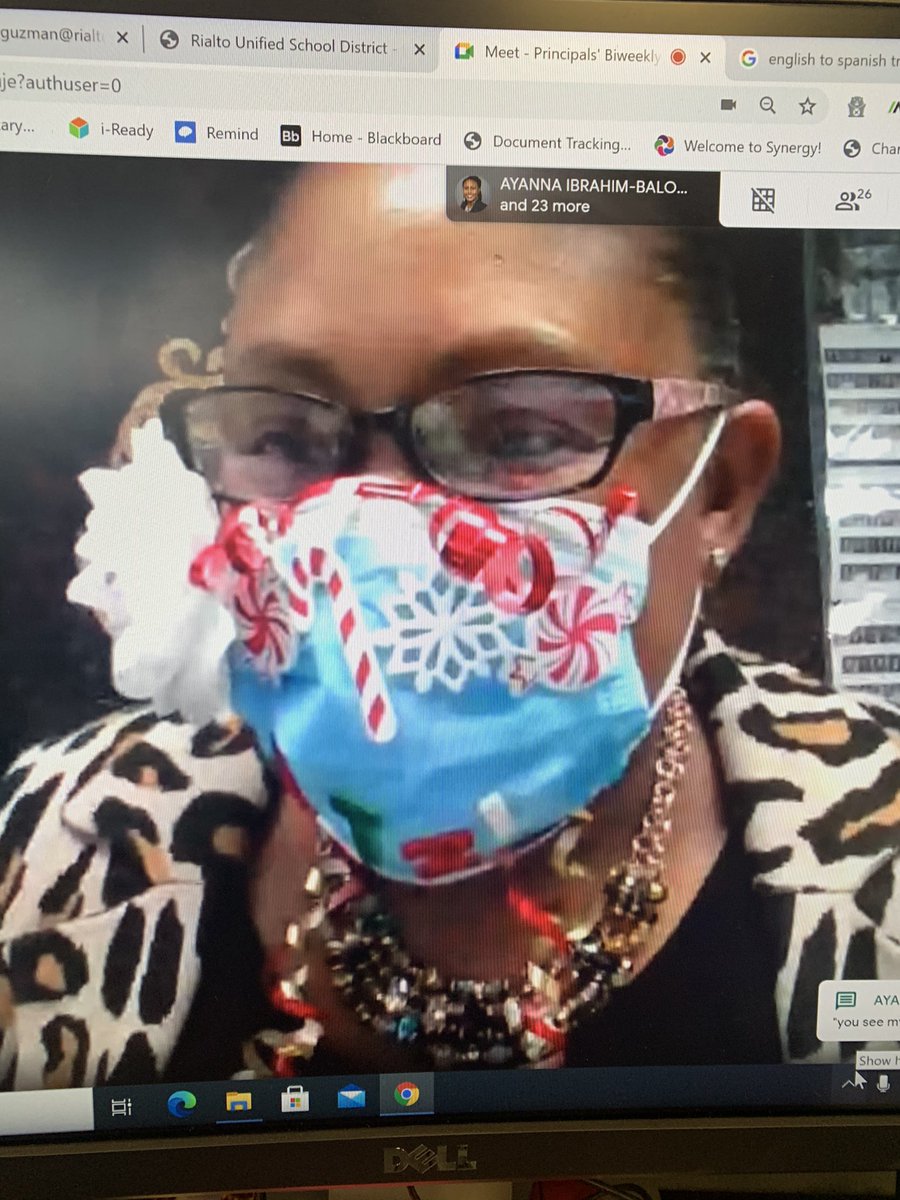 Principal’s meet with ugly Xmas sweaters and masks!!!! Love my Rialto Colleagues!!! Way to show some Holiday Spirit!!! <a href="/CristinaSHernan/">Cristina</a> <a href="/LingenfelterMrs/">Tina Lingenfelter</a> @milorisnumber1 <a href="/LingenfelterMrs/">Tina Lingenfelter</a> <a href="/PrincipalORoss/">Owen Ross</a> <a href="/RamonaR1971/">Ramona I Rodriguez</a> @DrKemp_Kordyak