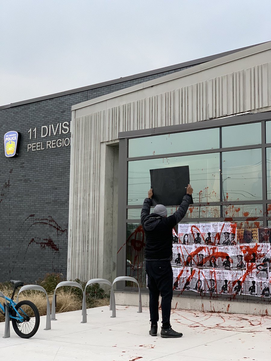 These families were forced to clean up the blood and bullet holes left behind after the Peel police murdered and hurt their loved ones. This time, we made sure they cleaned up their own mess. JUSTICE FOR FAMILIES NOW!