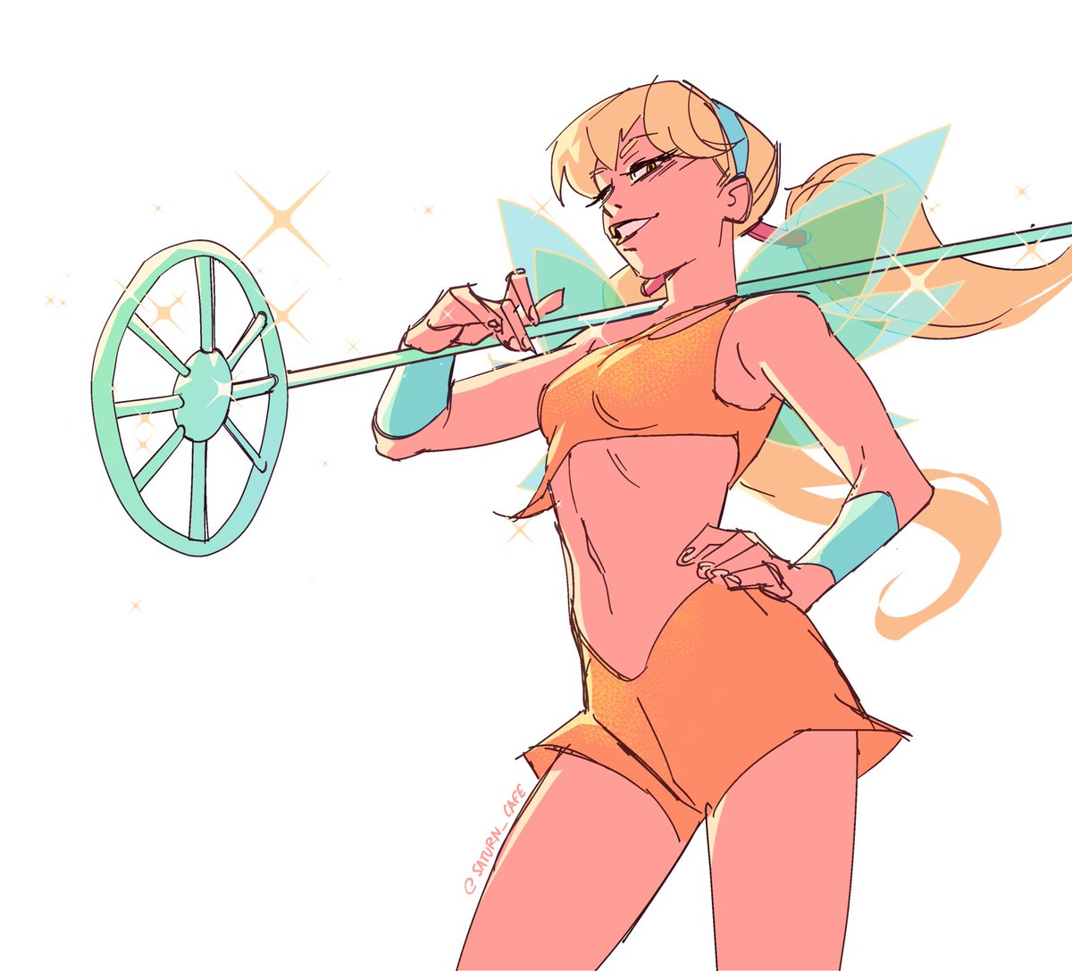 Saturn_Cafe's tweet image. Get in loser, we’re going to fairy college