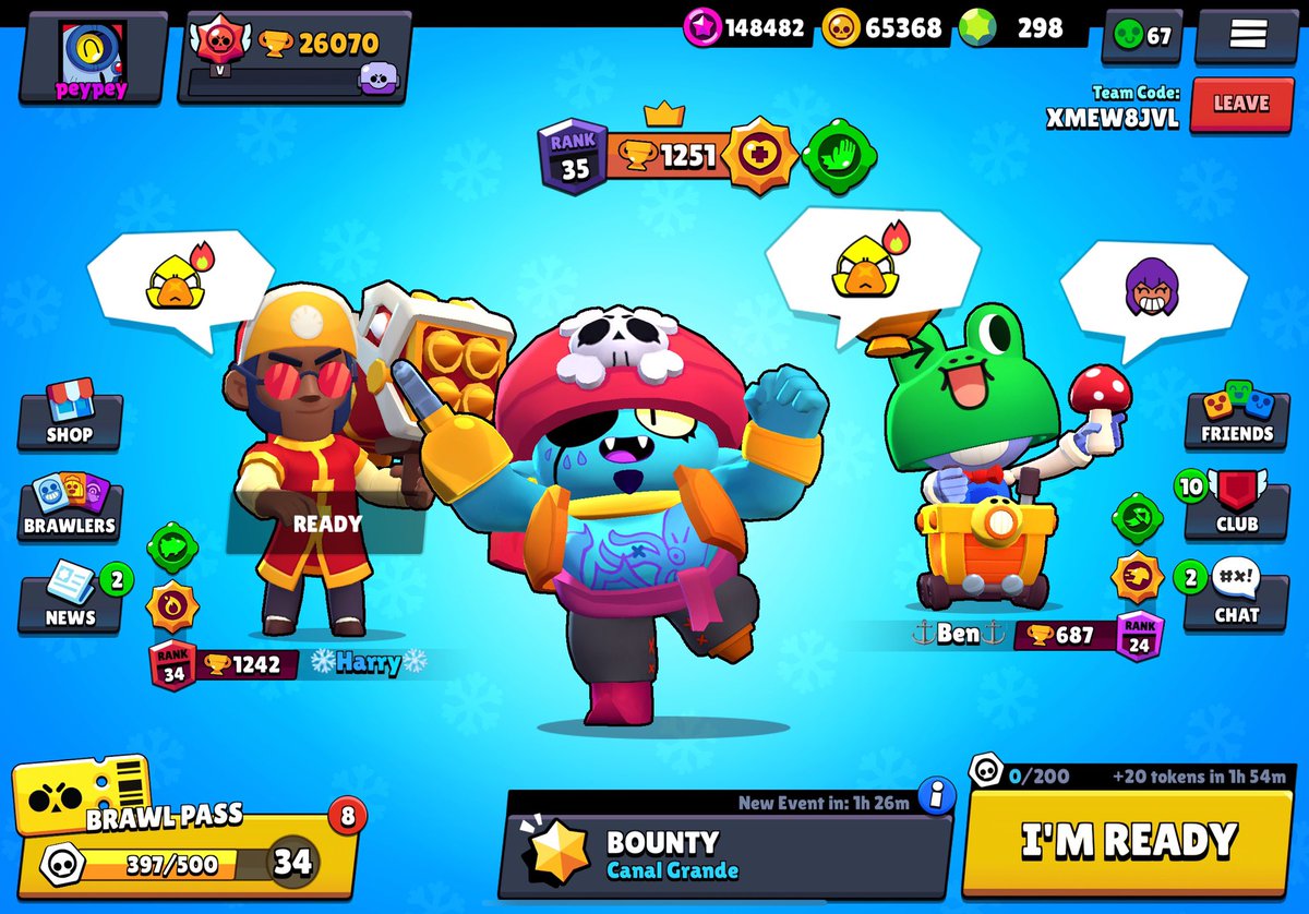 Rango 35 gene! Thanks for the help @benbrawlstars <a href="/HarryBS07/">❄️Harry❄️</a> <a href="/ezlivi/">Ezlivi</a> @Nathan6904bs <a href="/LaCruzBS/">LaCruz</a> <a href="/BsYuriSnow/">❄Yuriᵀᴹ❄</a>