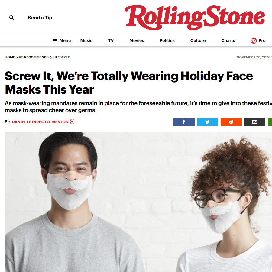 decorbyglds's tweet photo. We are so excited to have been featured in a Rolling Stone article!  Our #Kwanzaa face mask made it to #7 on their best holiday face masks list! 😁 @RollingStone https://t.co/fCLGVLz8Bf

#Excited #Grateful #KwanzaaMasks #HolidayMasks #RollingStone #FeaturedOnRollingStone https://t.co/SCmWM3VgFe