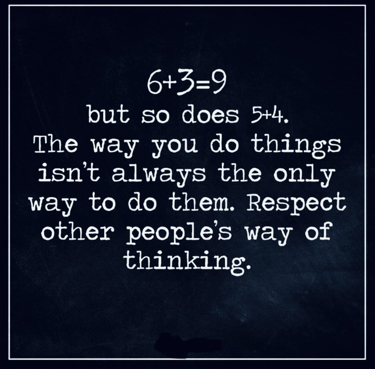 BitterTrueWords's tweet photo. Different doesn’t mean wrong https://t.co/rx5WzxsVcP