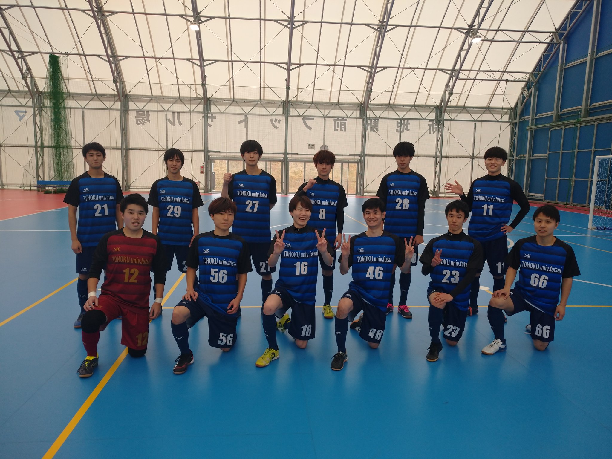 東北フットサル連盟 大学部会 第4回東北大学フットサルリーグ 21 第1 節 東北大学gonryo Vs 東北学院大学jugol 4 4 同点 会場 新地スマイルドーム