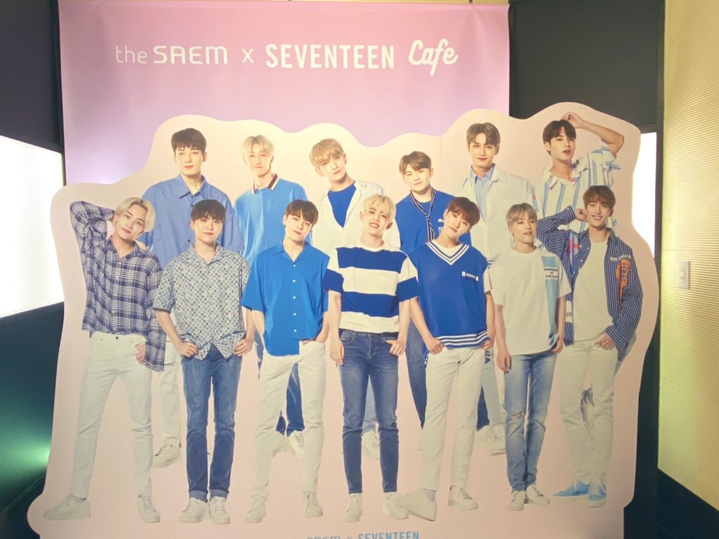somyosvt's tweet photo. 店員さんめっちゃ可愛かった💖
#theSAEM_SEVENTEEN #poster_performance https://t.co/a1nYcVBN4W