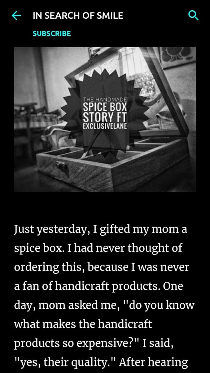 The Handmade Spice Box Story Ft ExclusiveLane | Review

insearchofsmile.com/2020/12/the-ha…

@exclusivelane 

#spicebox #indianhandicrafts #india #handicrafts #handmade #HomeDecor #homedecorideas #handicraft  #handicrafted #handicraftlover #artist #indianartist #traditional