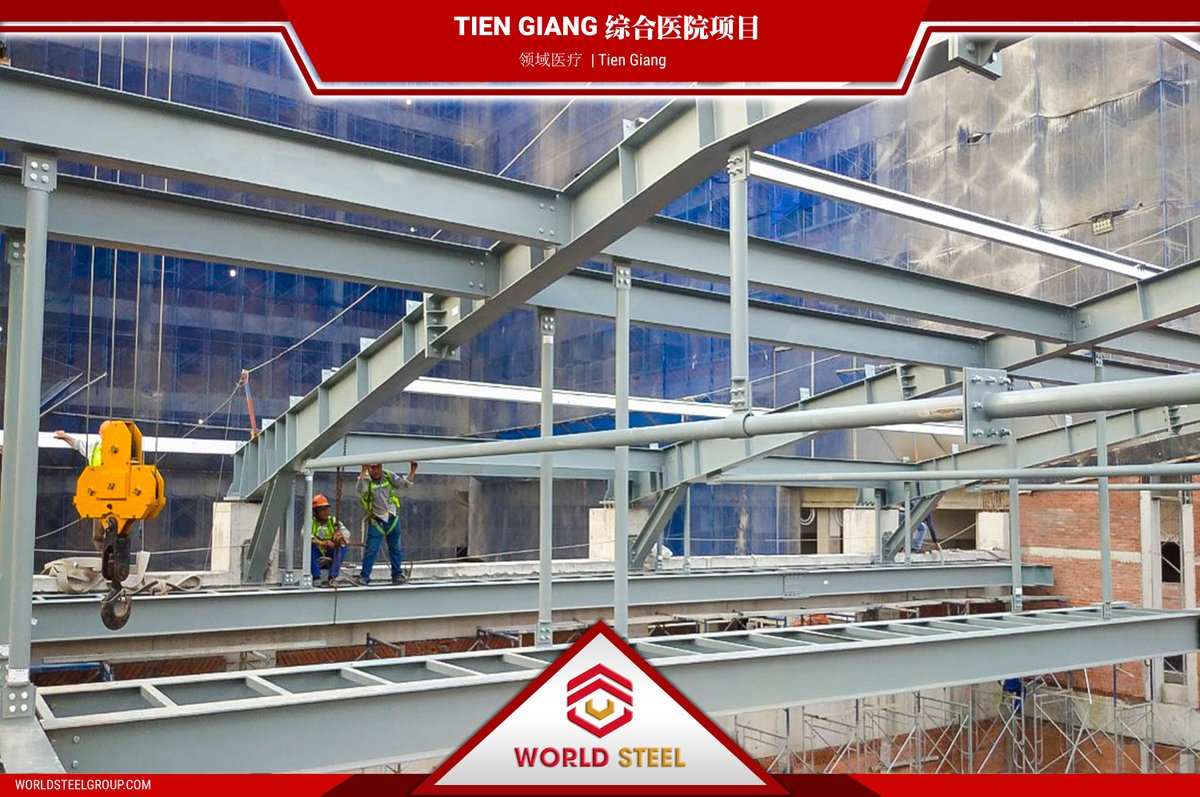 WorldSteelChina's tweet photo. 🔰🔰 WorldSteel 实施 Tien Giang 综合医院项目
➡️展开: https://t.co/1YrB4nlv7p
#WorldSteelGroup #IAS #AC472 #WSG #TienGiang综合医院项目 #预制钢结构厂房 #钢结构 #工厂建设 https://t.co/8ZLSvZCzhj