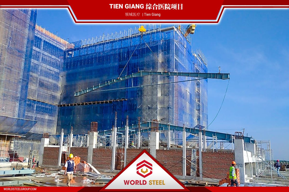 WorldSteelChina's tweet photo. 🔰🔰 WorldSteel 实施 Tien Giang 综合医院项目
➡️展开: https://t.co/1YrB4nlv7p
#WorldSteelGroup #IAS #AC472 #WSG #TienGiang综合医院项目 #预制钢结构厂房 #钢结构 #工厂建设 https://t.co/8ZLSvZCzhj