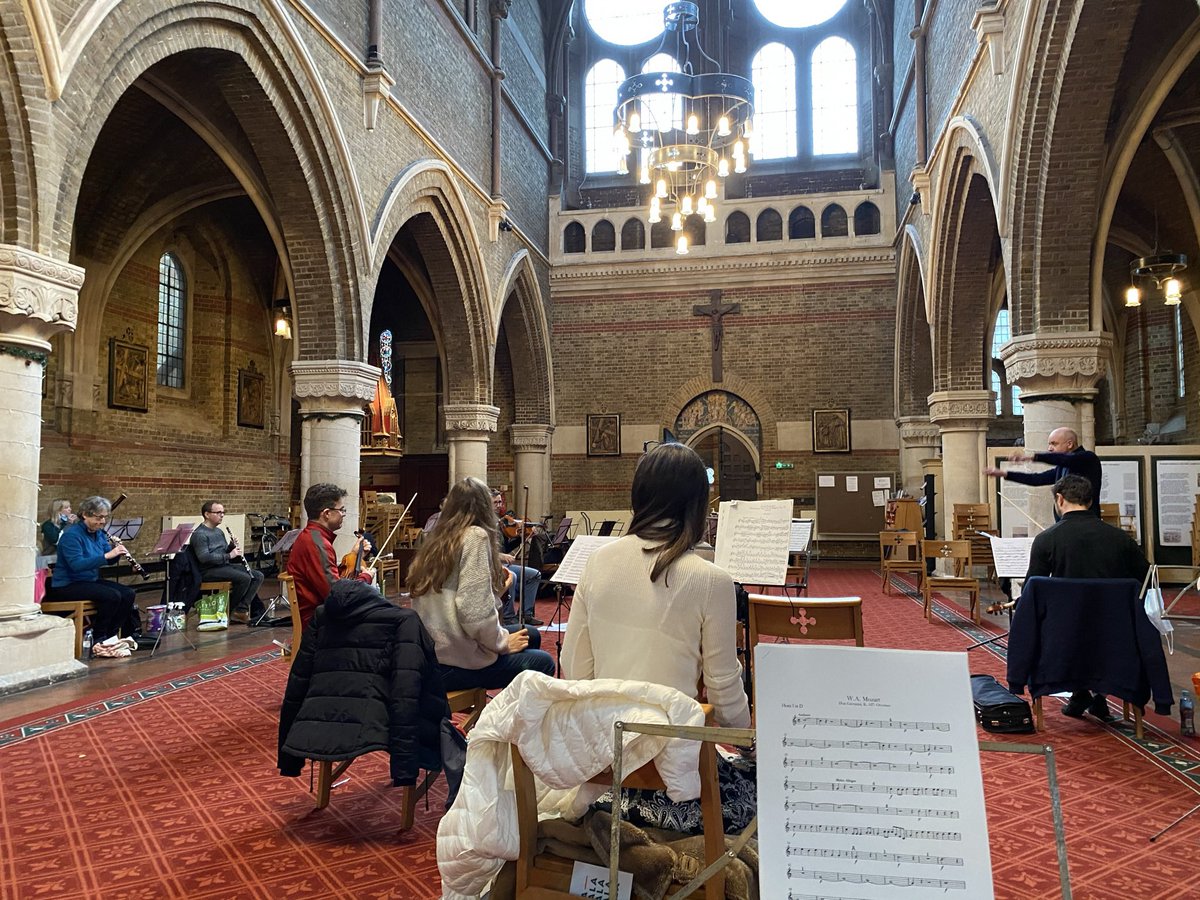 Playing horn in an orchestra again after 8 month hiatus. Might be a bit rusty! <a href="/WhitehallOrch/">The Whitehall Orchestra</a>