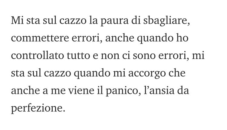 “Breve elenco ragionato di cose che mi stanno sul cazzo”