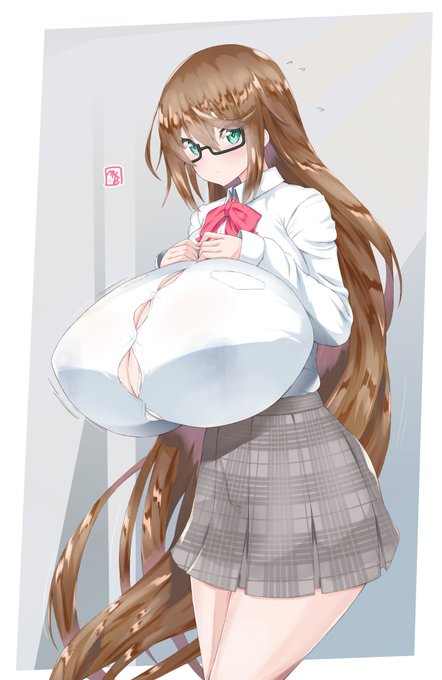 雫ちゃん眼鏡っ娘のすがた
#オリキャラ #オリジナルイラスト 