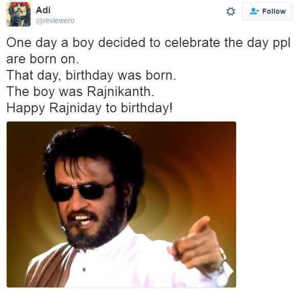 ShashiTharoor's tweet photo. Something special about today: it’s the birthday of three superstars— Sharad @PawarSpeaks, youngest CM of Maharashtra at 36, @YUVSTRONG12, only man to score 36 in an over at a WorldCup, &amp; Rajnikanth, who has 36 million jokes exalting his superhero status! #Dec12Birthdays https://t.co/P5HniYfS31