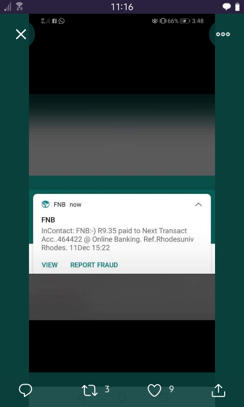 simanye_cmah's tweet photo. @Rhodes_Uni paid students R9.35-R194 as a december allowance
#RhodesUniversityMustFall https://t.co/XI5bFym7co