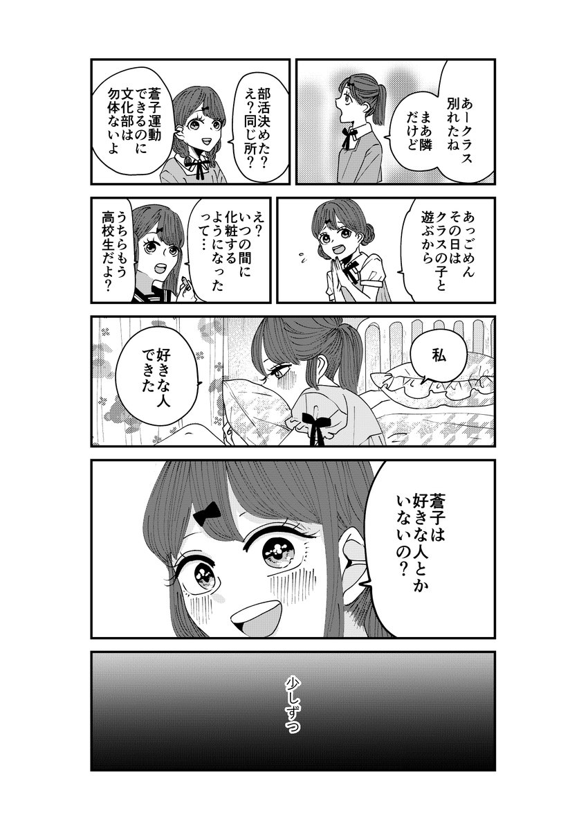 【創作】月の話1/2【※百合注意】 