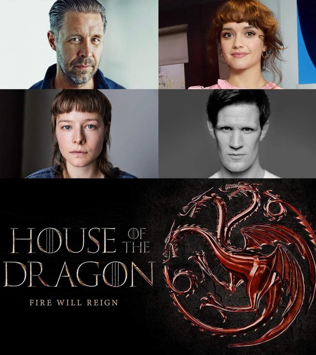 เผยโฉมนักแสดงหลัก ภาค House of the dragon 
#GameOfThrones #HouseOfTheDragon