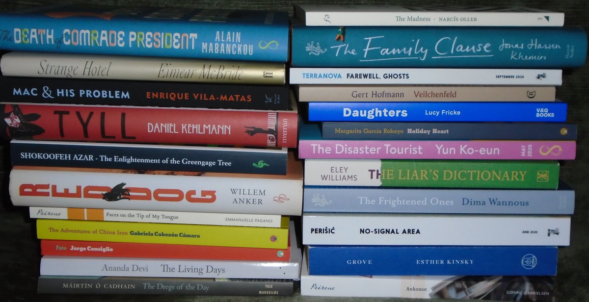 My Books of The Year thread.This year, I reviewed 23 books. 1 for  @TheTLS , 1 for the  @dubreviewbooks and 21 for  @IrishTimesBooks . I'm very grateful to  @MartinDoyleIT for allowing me to share my thoughts about these books in the paper. Most of the books were published . . .