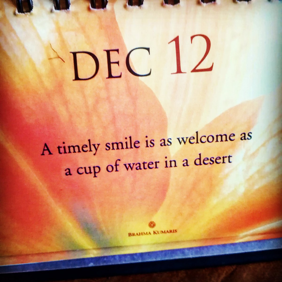 PauleHazel's tweet photo. Todays daily wisdom is... 😊 #smile #welcome #timely #awareness #determined #thoughts #peace  #highestvalues #hope #togetherness #earth #peace #loving #nature #positvity #quoteoftheday #inthemoment #powerofnow #grateful #gratitude #thesecret #peace #brahmakumaris https://t.co/EHs1IyXEIg