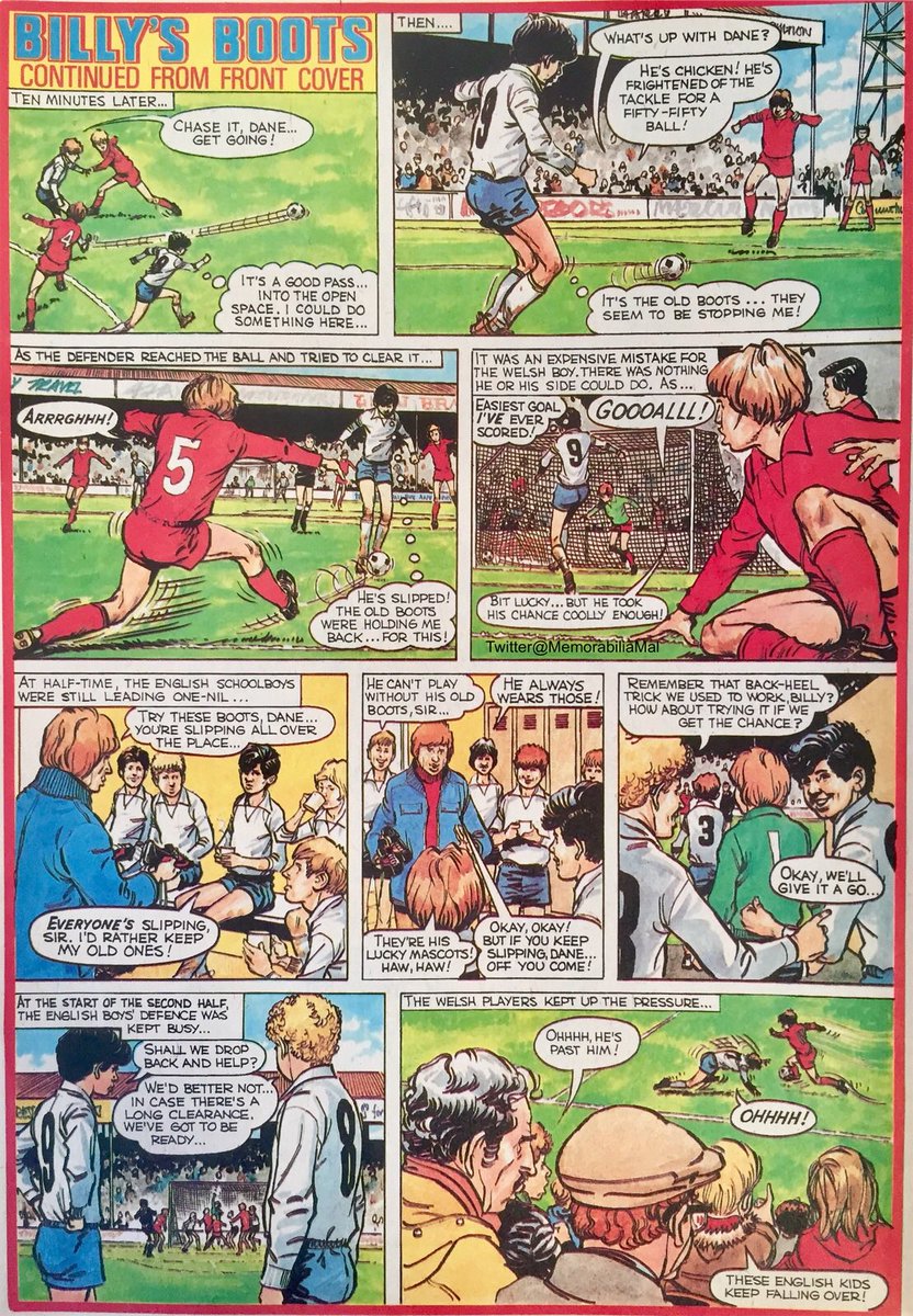 The story continues....Billy’s Boots from Tiger & Scorcher(18/2/78)