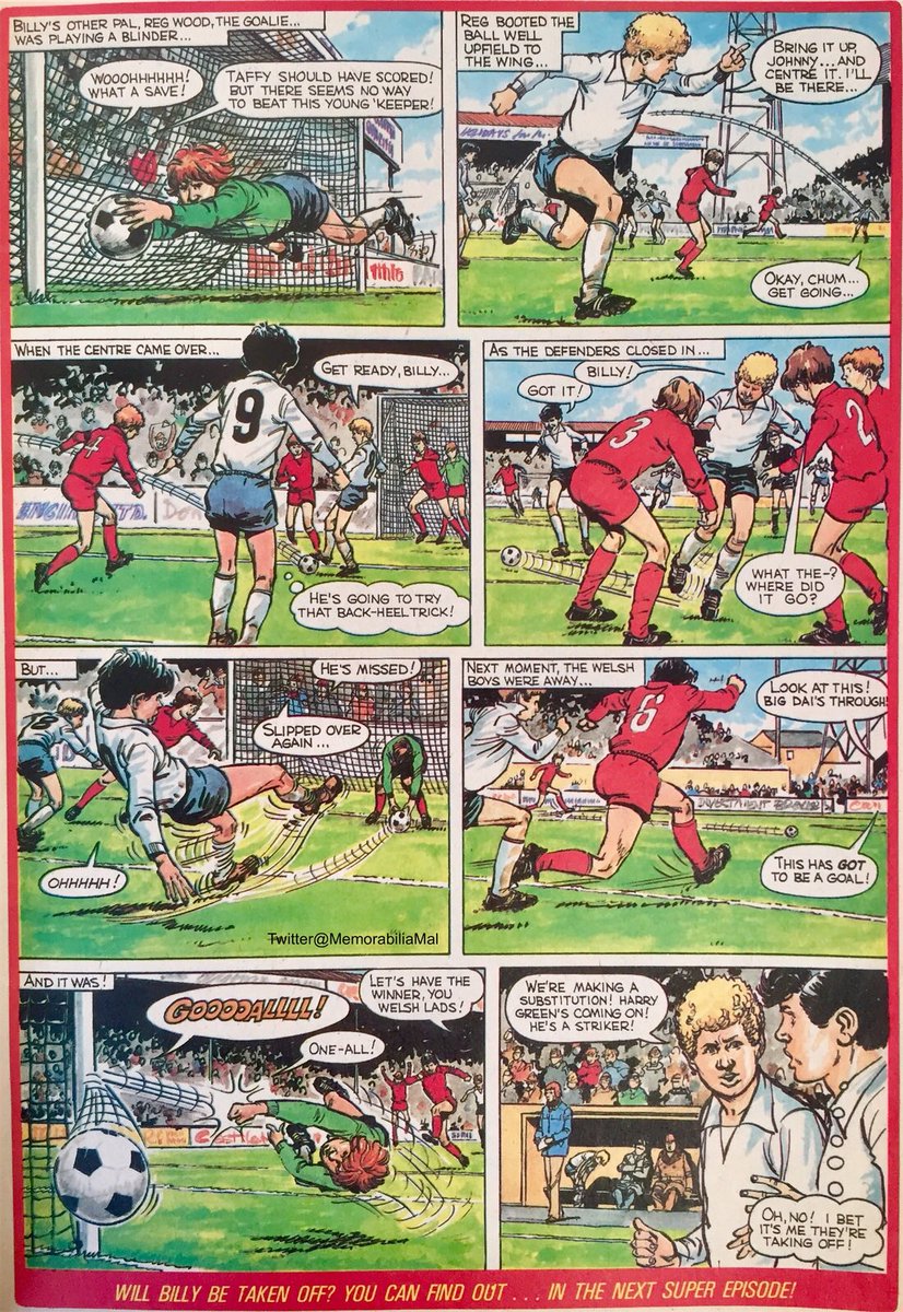 The story continues....Billy’s Boots from Tiger & Scorcher(18/2/78)