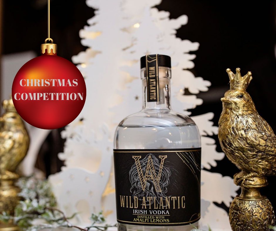 🎁🎅🏻CHRISTMAS COMPETITION Over 18s Only 🔞 We’re getting you into the holiday spirit with a Christmas giveaway! Win a bottle of our newly launched ‘Wild Atlantic Irish Vodka’ Click below to enter forms.gle/yNryw5qUSHWsZQ… Competition closes next Wednesday 16th December 6pm