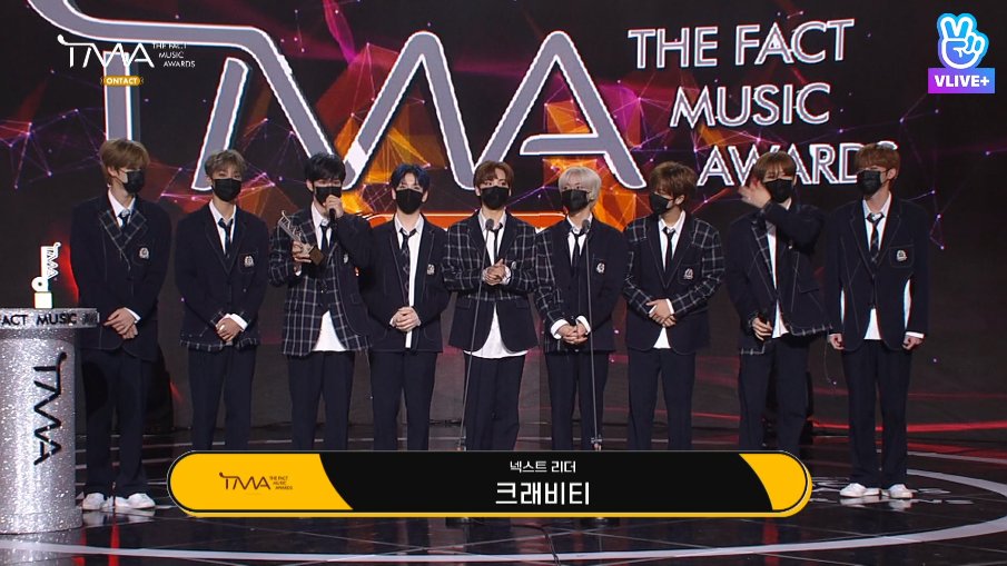 —  #CRAVITY won 'Next Leader' award at 2020 The Fact Music Awards !Congratulations,  @CRAVITYstarship @CRAVITY_twt !!!  #CRAVITY6thROTY #CRAVITYonTMA2020 #CRAVITY  #크래비티